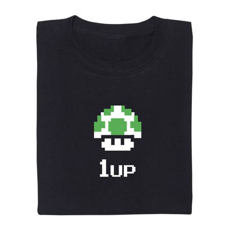 1UP Pilz T-Shirt von Nintedo