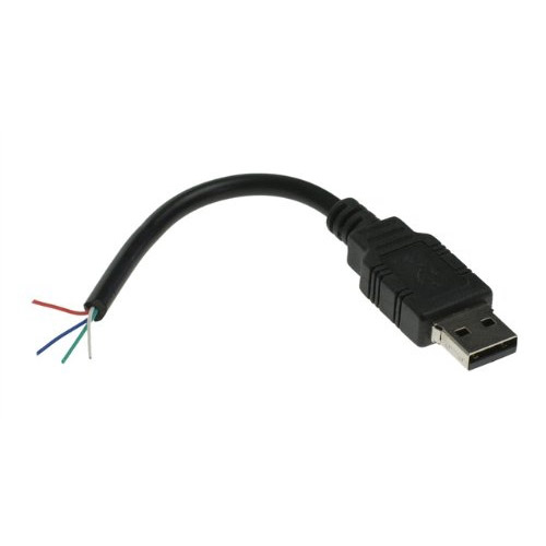 Abgerissenes USB-Kabel als USB Stick