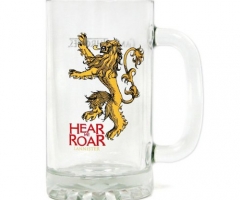 Game of Thrones Glas-Bierkrug Hear Me Roar