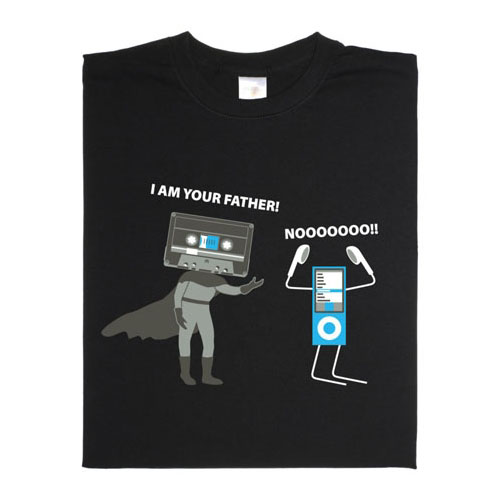 iPods Father Star Wars T-Shirt