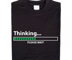 Thinking… please wait T-Shirt
